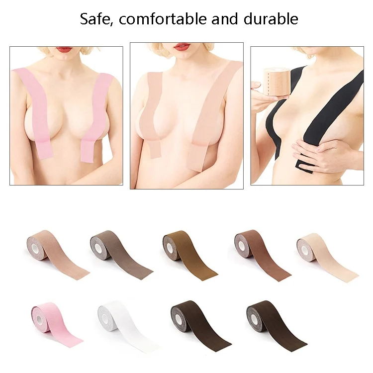 TBD0571946101_B2.webp Chest Stickers Sports Tape Muscle Stickers Elastic Fabric Nipple Stickers - Image 3