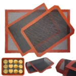 Hollow Non-Stick High Temperature Baking Mat Breathable Glass Fiber Baking Pan Mat - Image 2