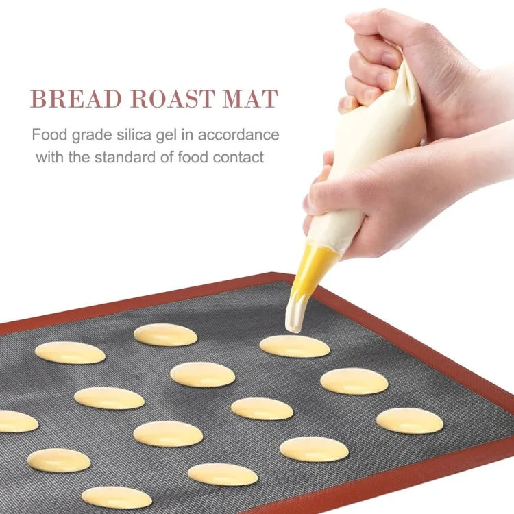 TBD0571946301_B6.webp Hollow Non-Stick High Temperature Baking Mat Breathable Glass Fiber Baking Pan Mat - Image 7