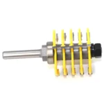 Woodworking Tenon Milling Cutter 8-Handle Jigsaw Finger Joint Cutter - Image 4
