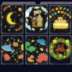 CX-12 Little Dinosaur Starry Sky Light USB Music Box Night Light LED Dream Rotating Projection Lamp - Image 4