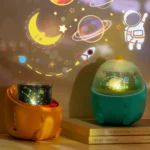 CX-12 Little Dinosaur Starry Sky Light USB Music Box Night Light LED Dream Rotating Projection Lamp - Image 5