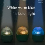 CX-12 Little Dinosaur Starry Sky Light USB Music Box Night Light LED Dream Rotating Projection Lamp - Image 6