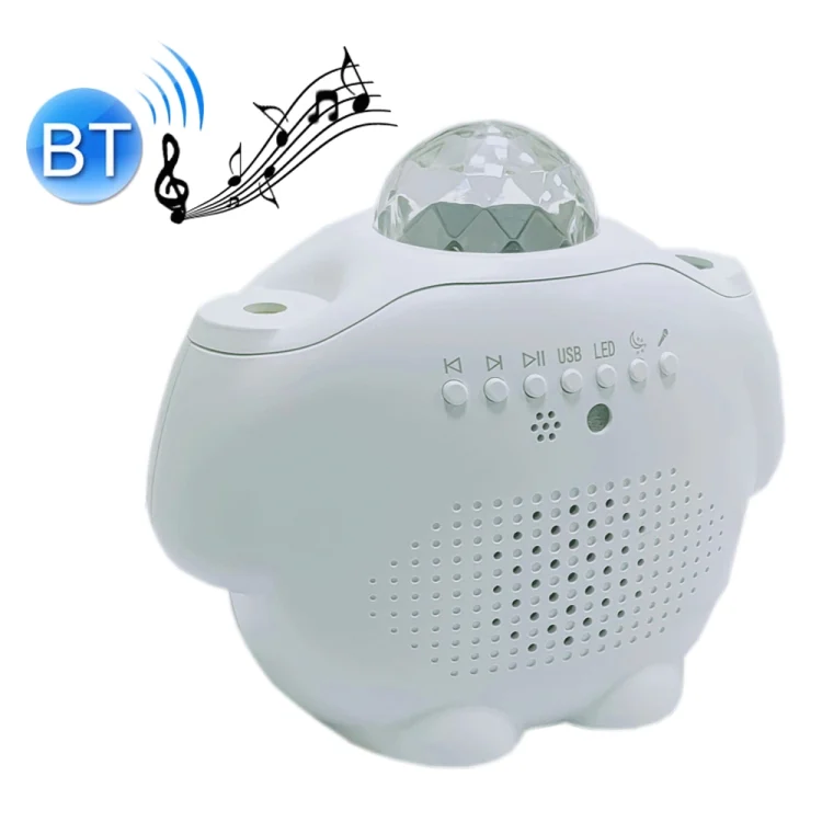 TBD0571953801A.webp SC515-03 Remote Control Bluetooth Music Starlight Water Pattern Projection Bedroom Night Light USB Sound Control Full Star Laser Stage Lamp - Image 1