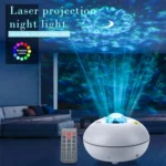 LED Watermark Remote Control Projection Starry Sky Light Laser Projection Light Atmosphere Night Light - Image 2