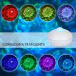 LED Watermark Remote Control Projection Starry Sky Light Laser Projection Light Atmosphere Night Light - Image 4