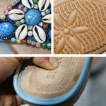 Ladies Summer Bohemian Sandals Seaside Retro Beaded Shell Slippers - Image 3