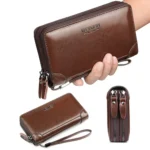 WEIXIER W88  Handbags Men Pu Hand Tested Handbags Multi-Function Wallet - Image 6