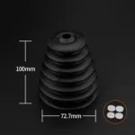 2 PCS Electric Hammer Dust Cover Dust Collection Bowl Impact Drill Accessories - Image 7
