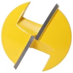 6 Shank Thin Flat-Bottom Woodworking Cutter Engraving And Trimming Machine Slotting Head - Image 4