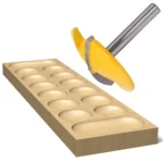 6 Shank Thin Flat-Bottom Woodworking Cutter Engraving And Trimming Machine Slotting Head - Image 6