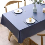 Solid Color PVC Waterproof Oil-Proof And Scald-Proof Disposable Tablecloth - Image 2