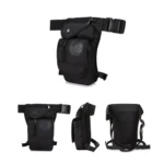 HaoShuai 325 Multi-Function Nylon Leg Bag Mountaineering Outdoor Travel Sports Convenient Waist Bag - Image 3