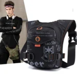 HaoShuai 5126 Outdoor Riding Leg Bag Multifunctional Sports Men Chest Bag Portable Waist Bag Messenger Bag - Image 6