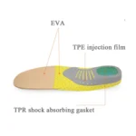 XD-640 Arch Sports Insoles Men and Women Shock Absorption Sweat Insoles Basketball Running Orthopedic Insoles - Image 6