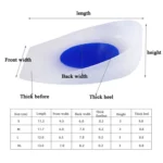 Silicone Heel Insole Is Comfortable Soft And Shock-Absorbing To Protect The Heel Insole - Image 6
