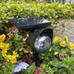 Outdoor Solar Rotating Colorful Project Lamp Grass Garden Solar Light - Image 4