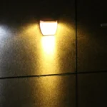 8 LED Light Control Solar Garden Wall Light Outdoor Fence Light Lawn Light Street Lamp - Image 7