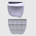 8 LED Light Control Solar Garden Wall Light Outdoor Fence Light Lawn Light Street Lamp - Image 2