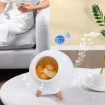 Pet Housing Bluetooth Nightlight Rechargeable Little Cat Desktop Night Light - Image 6