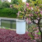 Outdoor Waterproof Solar Light Bucket Shape LED Courtyard Garden Hanging Lamp Night Light - Image 2
