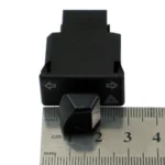 10pcs Motorcycle Electric Scooter Steering Double Flashing Switch - Image 2