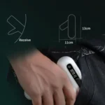 Mini Portable USB Rechargeable Electric Fascia Gun Muscle 12-speed Adjustable LCD Touch Screen Massage Gun - Image 4