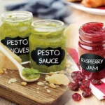 50 Sets Erasable Waterproof Removable Bottle Can PVC Blackboard Sticker - Image 6