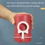 Portable Handle Breakfast Cup Porridge Cup Suitable For Microwave Oven, Style: - Image 4