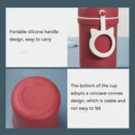 Portable Handle Breakfast Cup Porridge Cup Suitable For Microwave Oven, Style: - Image 5