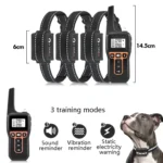 PaiPaitek PD529-3 Remote Control Dog Training Device Voice Control Barking Stopper Electronic Collar Dog Training Device - Image 3