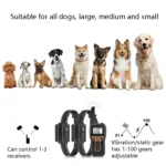 PaiPaitek PD529-3 Remote Control Dog Training Device Voice Control Barking Stopper Electronic Collar Dog Training Device - Image 6