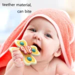A6 Baby Sucker Rotary Toys Fun Fingertip Spinning Top Bathing Water Toys - Image 5