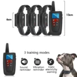 PaiPaitek PD526-3 Anti-Barking Device Dog Electric Shock Collar Training Dog Remote Control Pet Training Equipment - Image 3