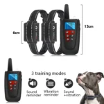 PaiPaitek PD526V-2 1 In 2 100-Speed Sound Vibration Remote Control Training Dog Device Anti-Barking Device Electronic Remote Control Collar - Image 3