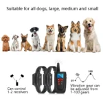 PaiPaitek PD526V-2 1 In 2 100-Speed Sound Vibration Remote Control Training Dog Device Anti-Barking Device Electronic Remote Control Collar - Image 6