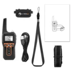 PaiPaitek PD529V-1 Training Dog Anti-Barking Device Vibration Collar 1000M Remote Control Distance Pet Training Supplies - Image 2