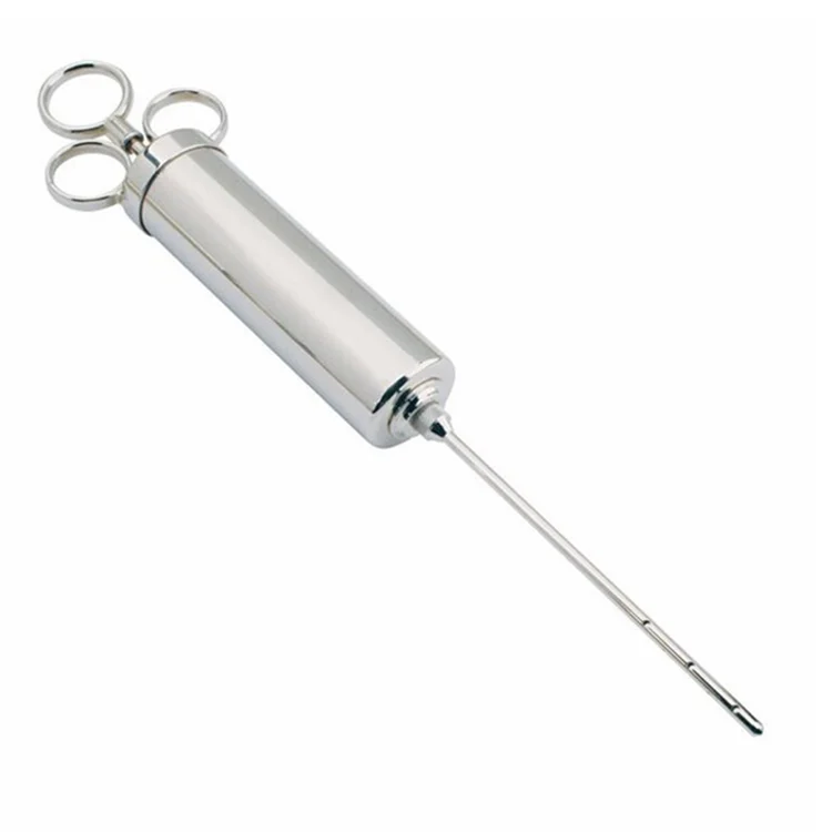 TBD0572016601_B3.webp Stainless Steel Spice Syringe Barbecue Tool Turkey Needle Set - Image 4