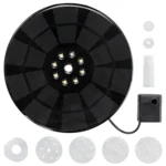 Colorful Lamp Battery Solar Fountain Floating Landscape Fountain - Image 2