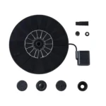 Outdoor Pool Waterview Flow Water Floating Solar Fountain - Image 2