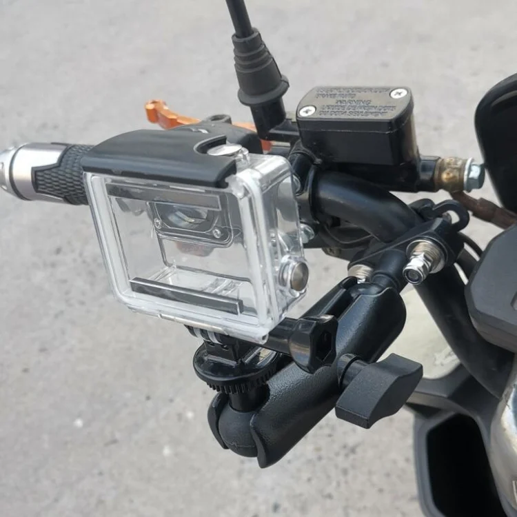TBD0572019801_B4.webp Motorcycle Riding Recorder Bracket Camera Holder, Style: - Image 5