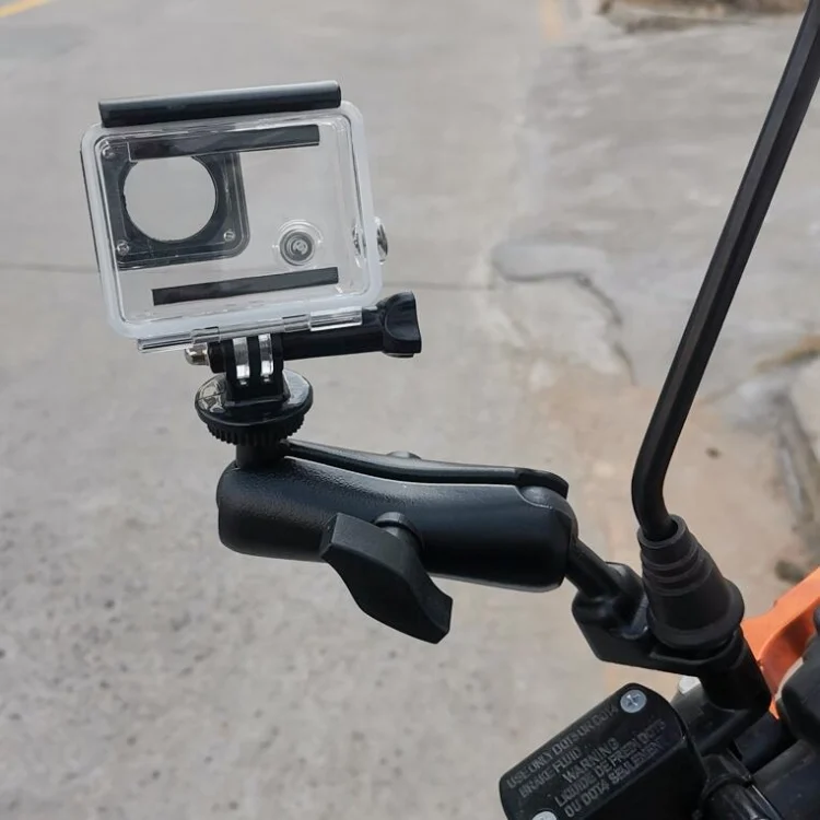 TBD0572019801_B5.webp Motorcycle Riding Recorder Bracket Camera Holder, Style: - Image 6