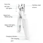 Pet LED Light Nail Tie Anti-Bloodline Nail Trimmer - Image 4