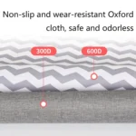 Baby Crib Hanging Bag Multifunctional Detachable Bed Diaper Toy Storage Bag - Image 4