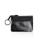AP122 Leather Mini Multifunctional Coin Purse Small Card Holder Retro Zipper Short Clutch