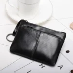 AP127 Men/Ladies Change Clutch Zipper Wallet Short Cowhide Card Holder
