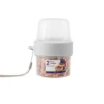 Portable Dual Storage Tank Transparent Moisture-Proof Food Sealing Storage Tank,Capacity: 310 + 760ml