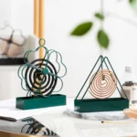 Simple Hangable Wrought Iron Mosquito Coil Holder Portable Fireproof Mosquito Coil Tray Incense Burner Ornaments - Image 5
