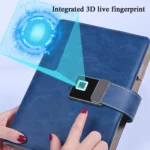 A5 Multi-Function Fingerprint Unlocking Notebook Can Record 10 Fingerprints - Image 4