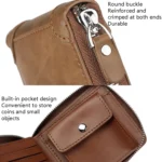 WEIXIER W98 Men Hand Take Short Wallet Zipper Bag - Image 5